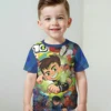 Ben Tennyson 10 T 3D Print Baby Clothing 5 to 14 Years Male Outdoor Clothes for Children Boy Girl Child T-Shirt Top Shirts 1