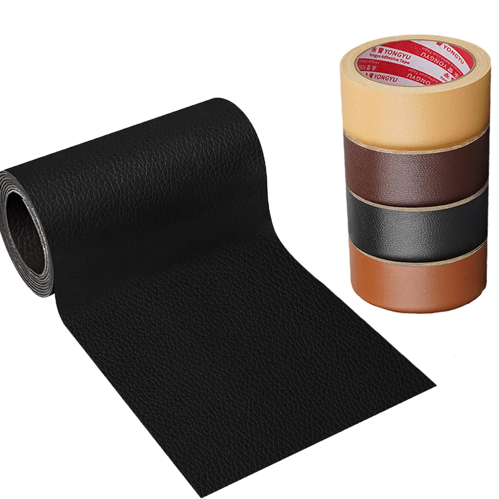 Leather Repair Patch Leather Repair Patch 5 colors self Adhesive Repair tape for Damaged Leather Furniture Sofa Seating Car Seats Goods