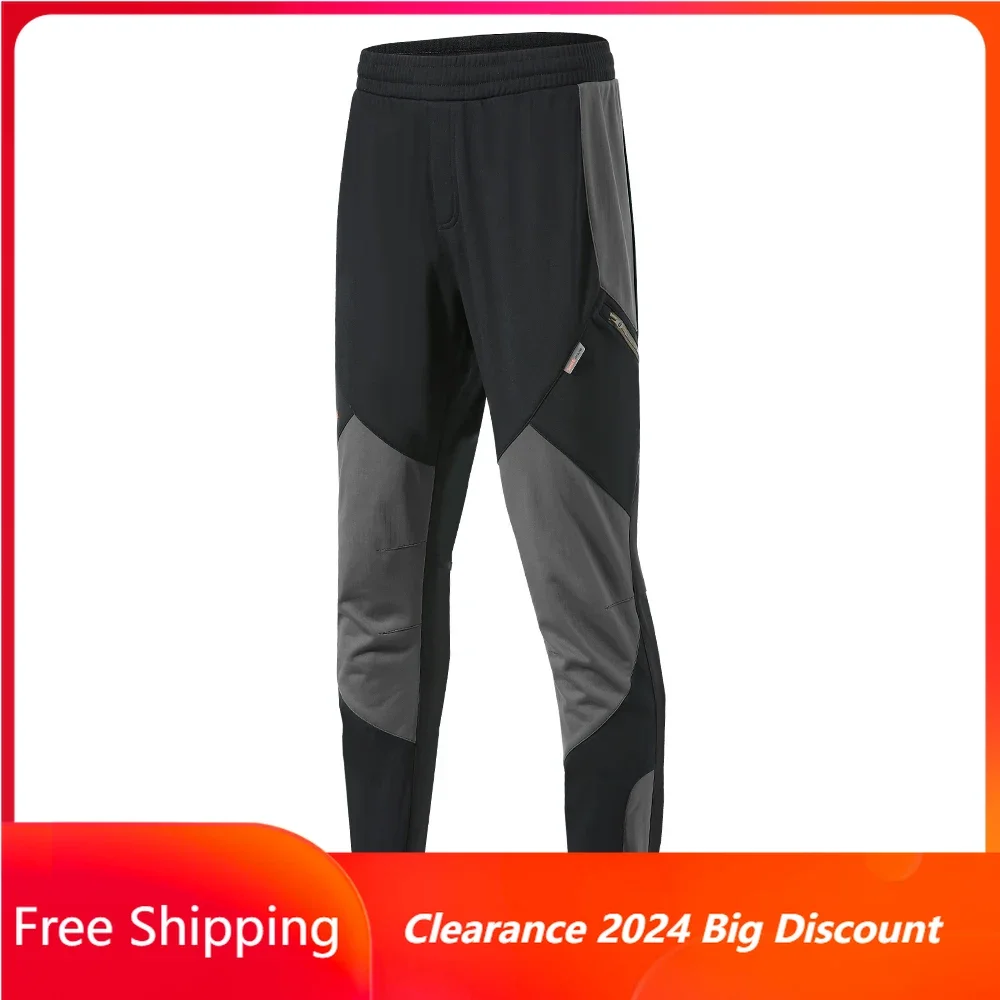 Santic Men's Winter Sports Cycling Pants Outdoor Cycling Pants Windproof Leisure Warm Cycling Pants WM0C04120