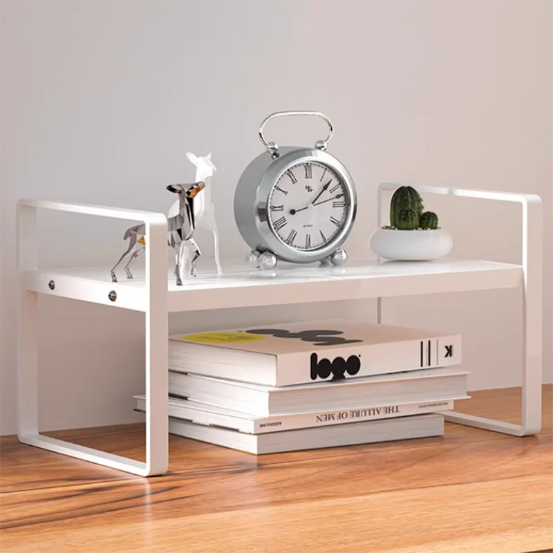 

Metal Rack Office Desk Shelf Wood Wall Magazine Modern Simplicity Shelf Accessories Family Book Estante Reading Stand