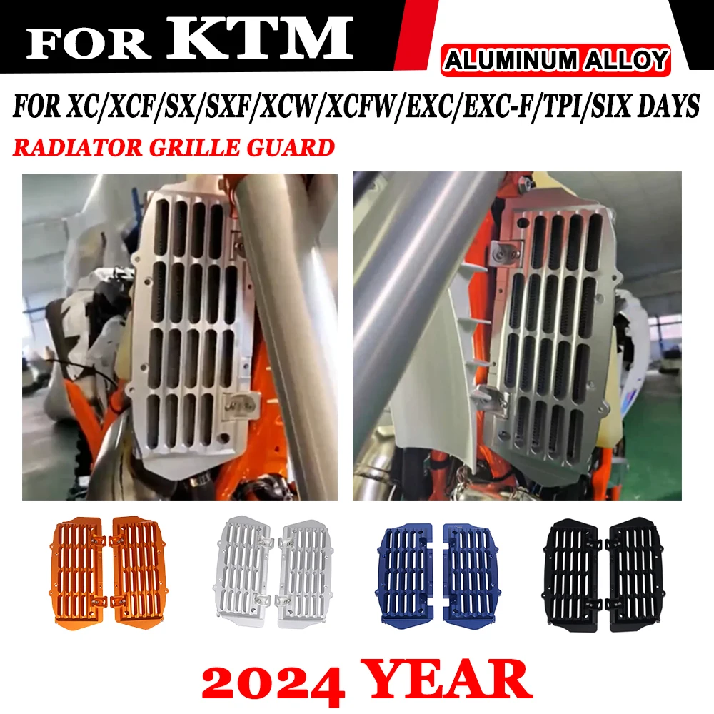 

NEW For KTM 125cc-500cc XC/XCF/SX/SXF/XCW/XCFW/EXC/EXC-F/TPI/Six Days 2024 Motocross Accessories Radiator Grille Guard Protector