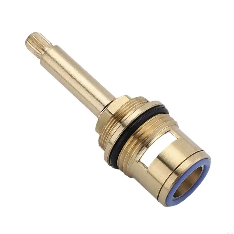 94PC Hot And Cold Water Spool Faucet Valves Brass Ceramic Stem Disc Cartridges