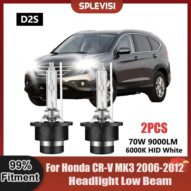 

D2S Replace High Intensity Discharge Lamp Xenon Light Bulbs 9V-16V 9000LM For Honda CR-V MK3 2006 2007 2008 2009 2010 2011 2012