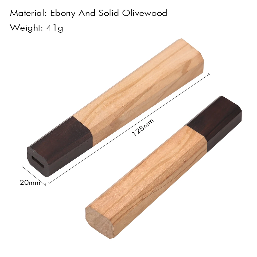 1piece Japanese Classic Octagonal Knife Handle for DIY Semi