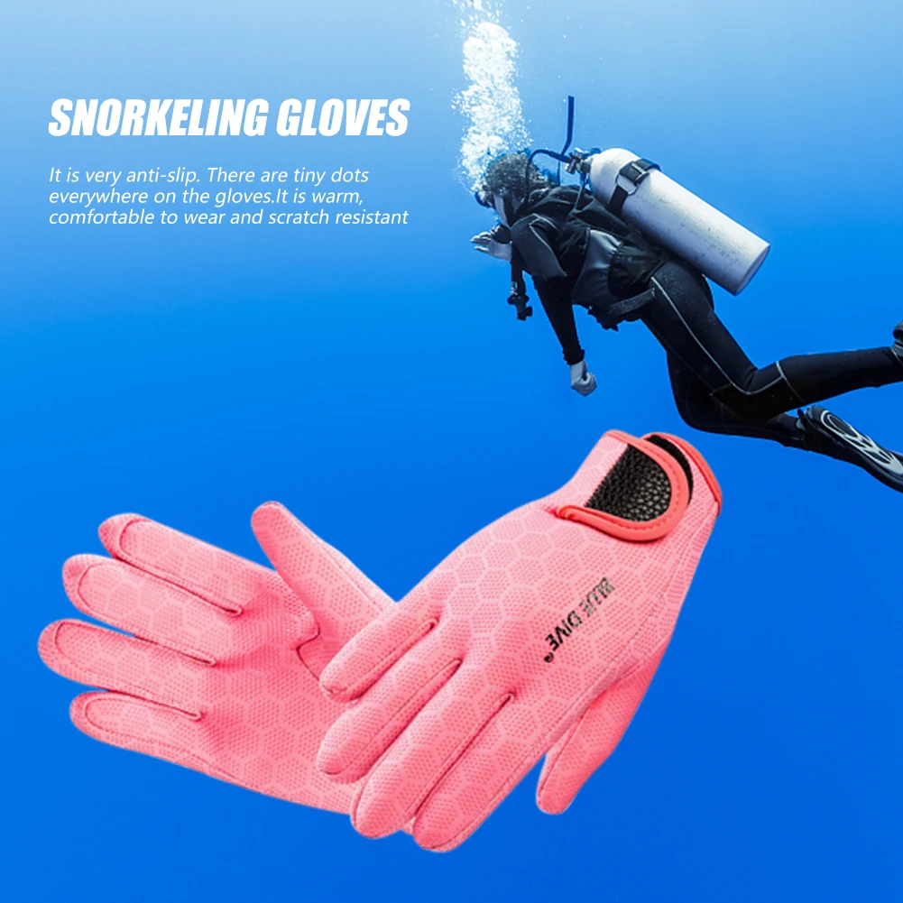 Neoprene Scuba Snorkeling Gloves Portable Paddling Surfing Gloves