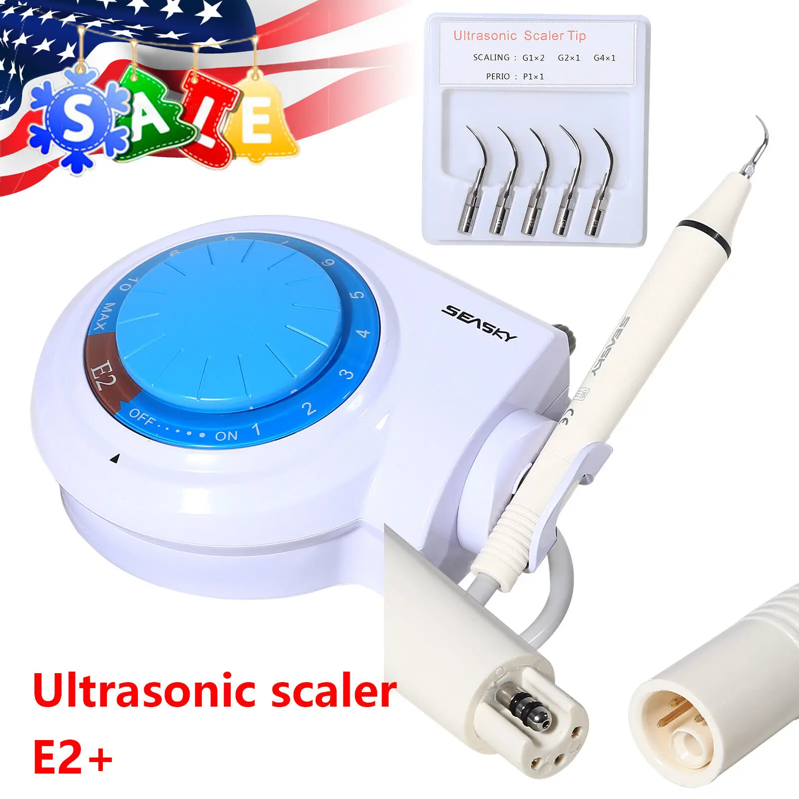 5 Ultrasonic Dental Scaler Tips - Fit EMS Cavitron/DTE SATELEC, Piezoelectric 5 thumbnail image
