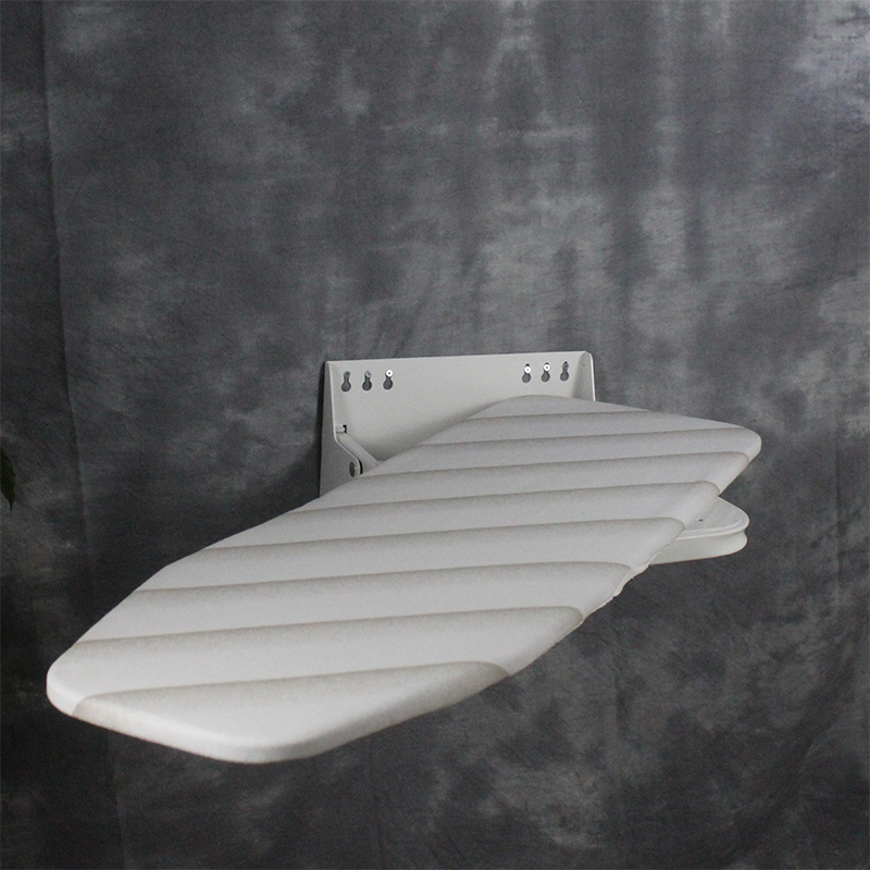 Wall-mounted Foldable Ironing Board with Dust Cover Cloakroom Wardrobe Hidden Ironing Board 180Â° Rotatable Washable