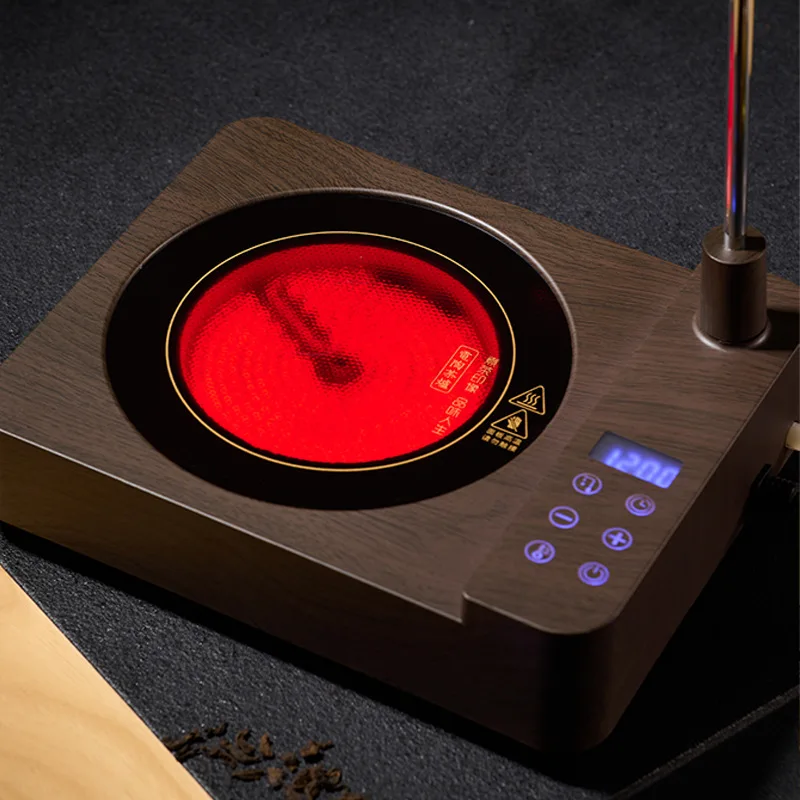 1200W Automatic Water Supply Electric Ceramic Stove Tea Stove Pumping Water Tea Maker Multiple Gear Adjust Smart Induction Cook 4