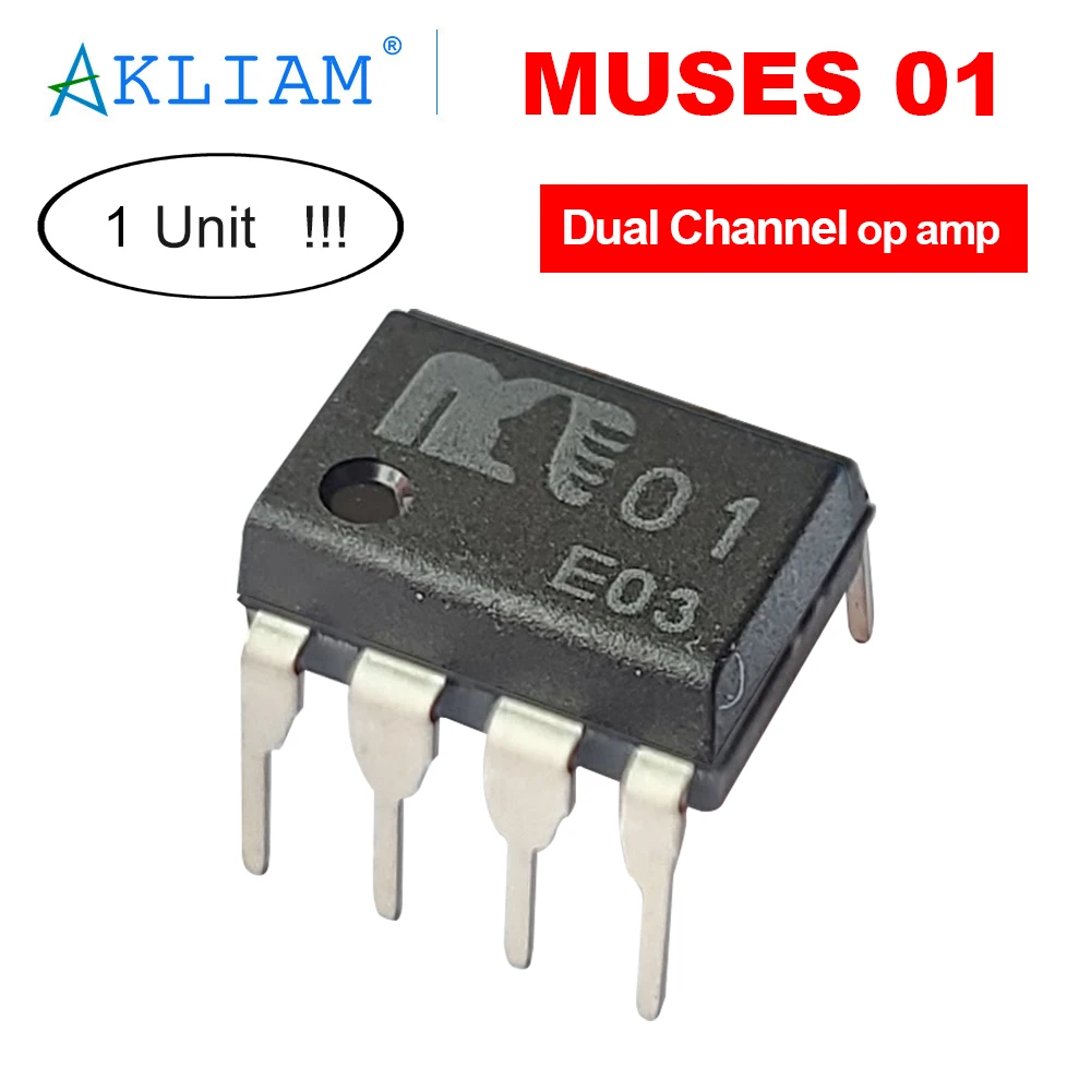 AkLIAM 1 ピース JRC オリジナル MUSES02 MUSES 02/01/03 オペアンプ