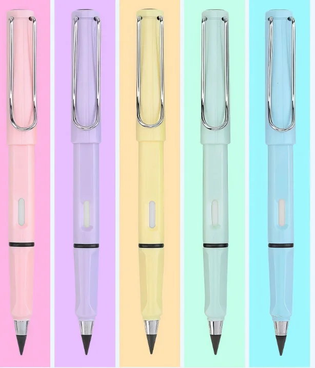 Durable No-Sharpening Pencil with Replaceable Tip