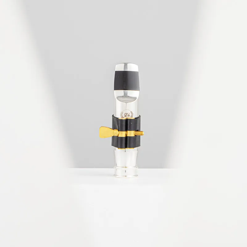 High Quality Professional Tenor Soprano Alto Saxophone Metal Mouthpiece Gold and Sliver Plated Pieces Accessories Size 56789
