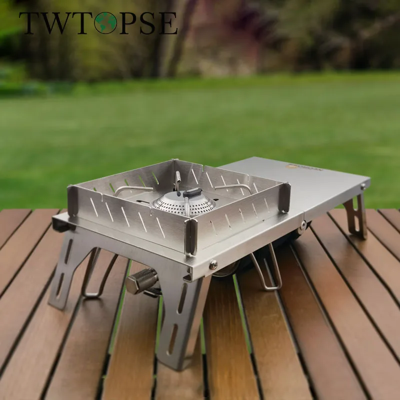 

TWTOPSE Spider Stove Folding Table For SOTO ST310 ST340 ST330 Alcohol Stove Outdoor Camping Stainless Steel Accessories Table