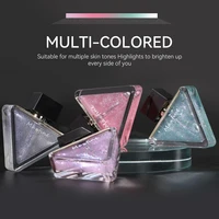 4-color moisturizing lip triangle oil, moisturizing transparent lip oil, natural lip enhancement lip gloss. 3