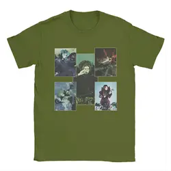 Vintage Malice Mizer Band Singer T - Shirt - Men's Rock Musician Tee, Round Neck, Short Sleeve, 100% Cotton, Sizes 4XL - 6XL - S (1 - Army Green)