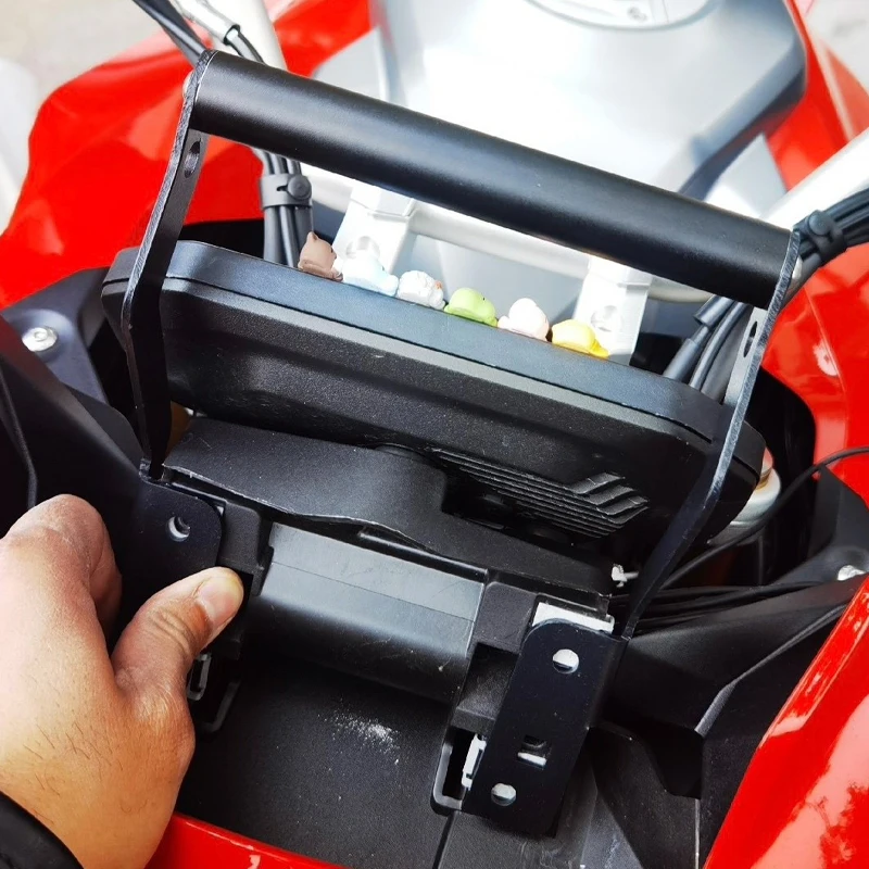 Motorcycle Windshield Stand Holder Mobile Phone GPS Navigation Plate Bracket motorcycle bracket For BMW F900XR F 900 XR