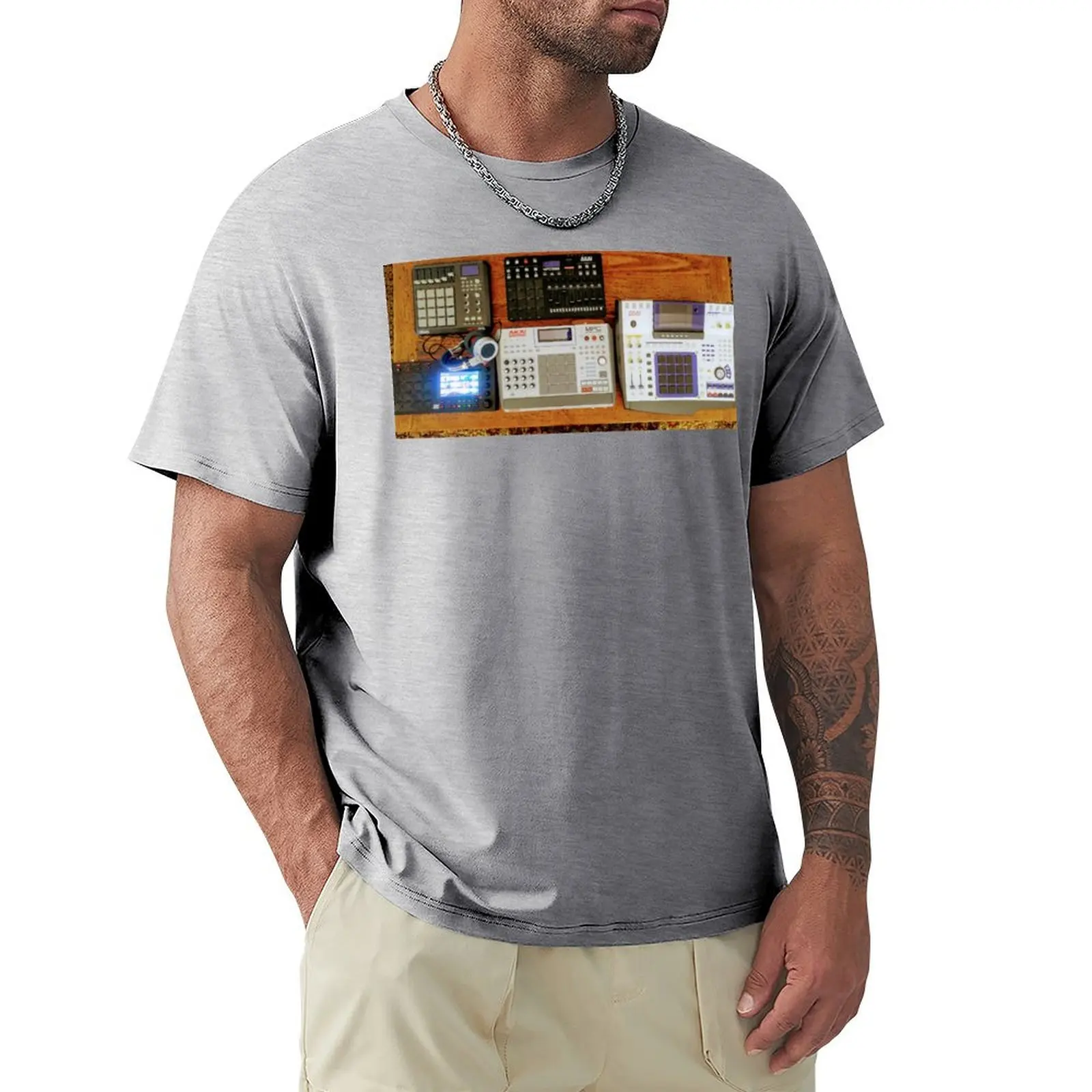 

Drum Machines T-shirt funnys oversizeds t shirts men