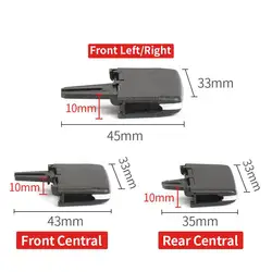 Car Front Rear Auto Air Conditioning Front A/C Air Vent Outlet Tab Clip Repair Kit Parts For Mercedes Benz W166 W292 ML GLE GLS