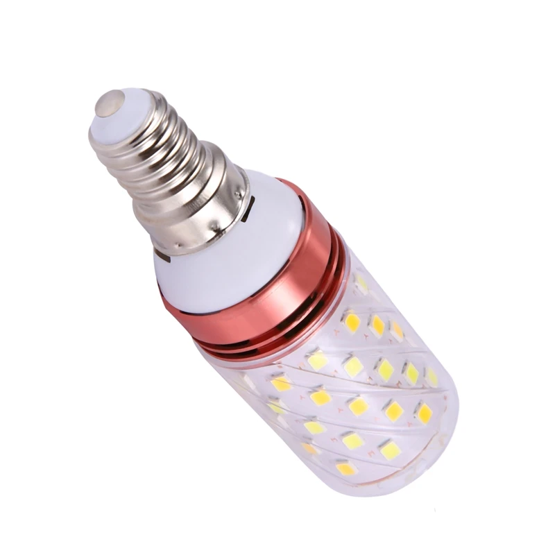 통합 SMD LED 옥수수 램프, 3 색 온도, AC 85V-265V, 따뜻한 흰색, 높은 빛, 에너지 절약, 소형 LED 전구