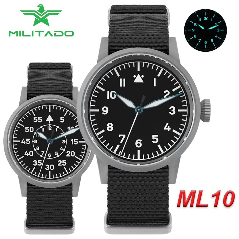 Militado ML10 ミリタリー フィールド ウォッチ VH31/VH60