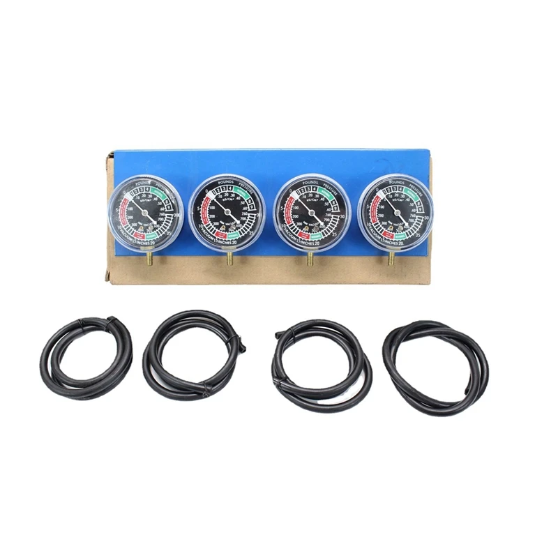 Hot-A015-2 Set Four-Cylinder Hose Vacuum Balance Instrument Universal Vacuum Balance Instrument For Motorcycles