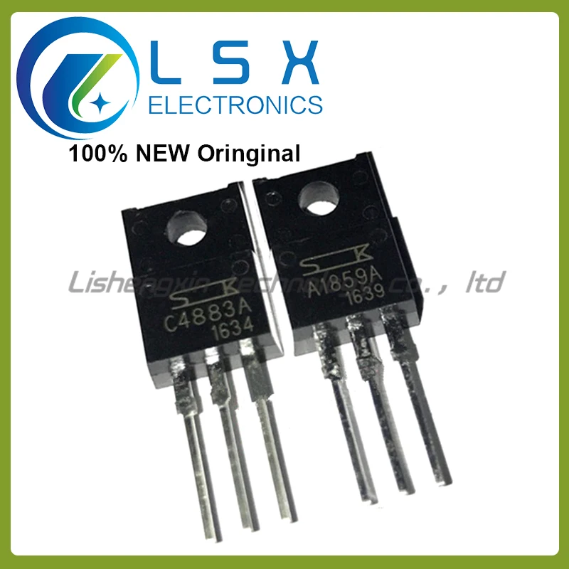 

5 пар/10 шт., новые и оригинальные 2SA1859 2SC4883 A1859 C4883 TO220F