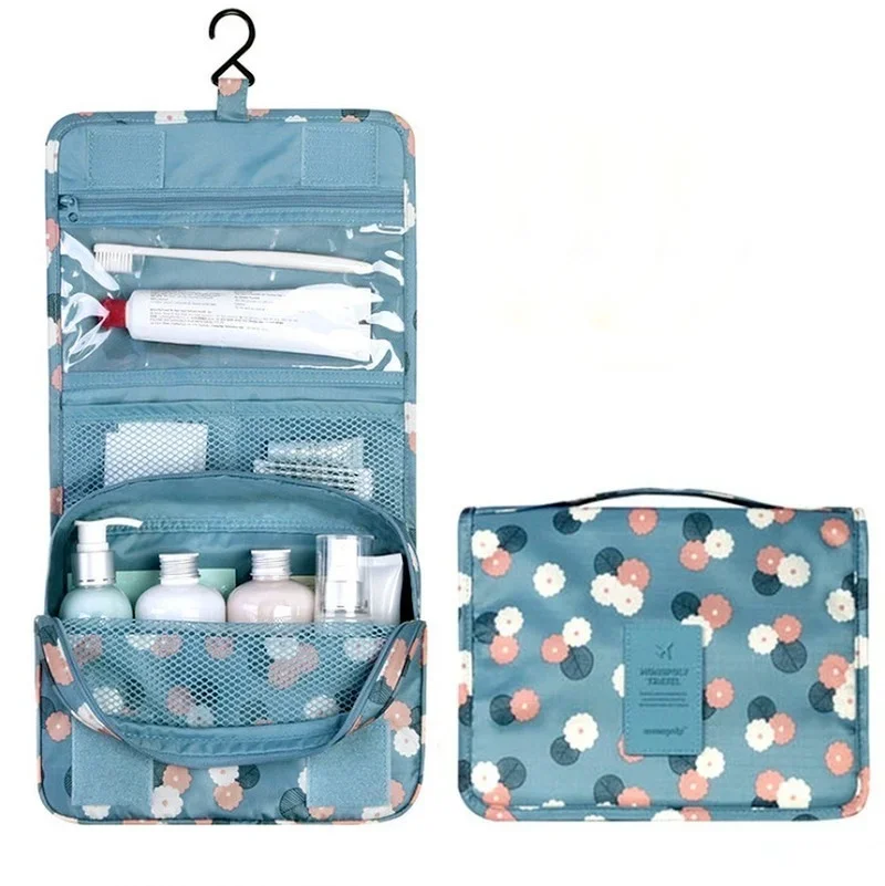High Quality Women Makeup Bags Travel Cosmetic Bag Toiletries Organizer Waterproof Storage Neceser Hanging Bathroom Wash Bag 5