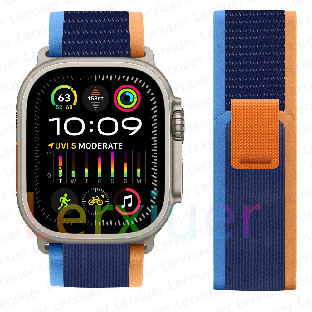 Nylon Sports Bracelet Trail Loop for Apple Watch – Versatile and Durable Strap