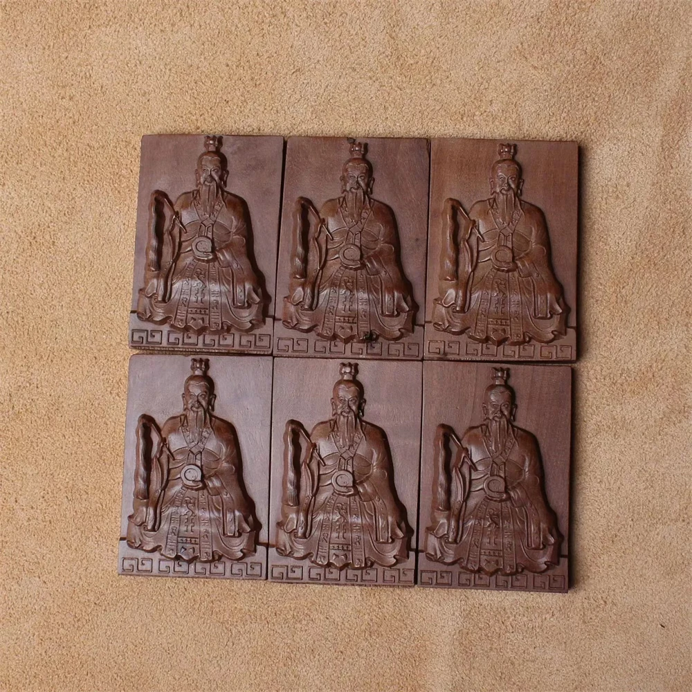 

Lightning struck jujube wood, relief, Taiyi Jiukutian Zun pendant, pure handmade carving, handicraft pendant