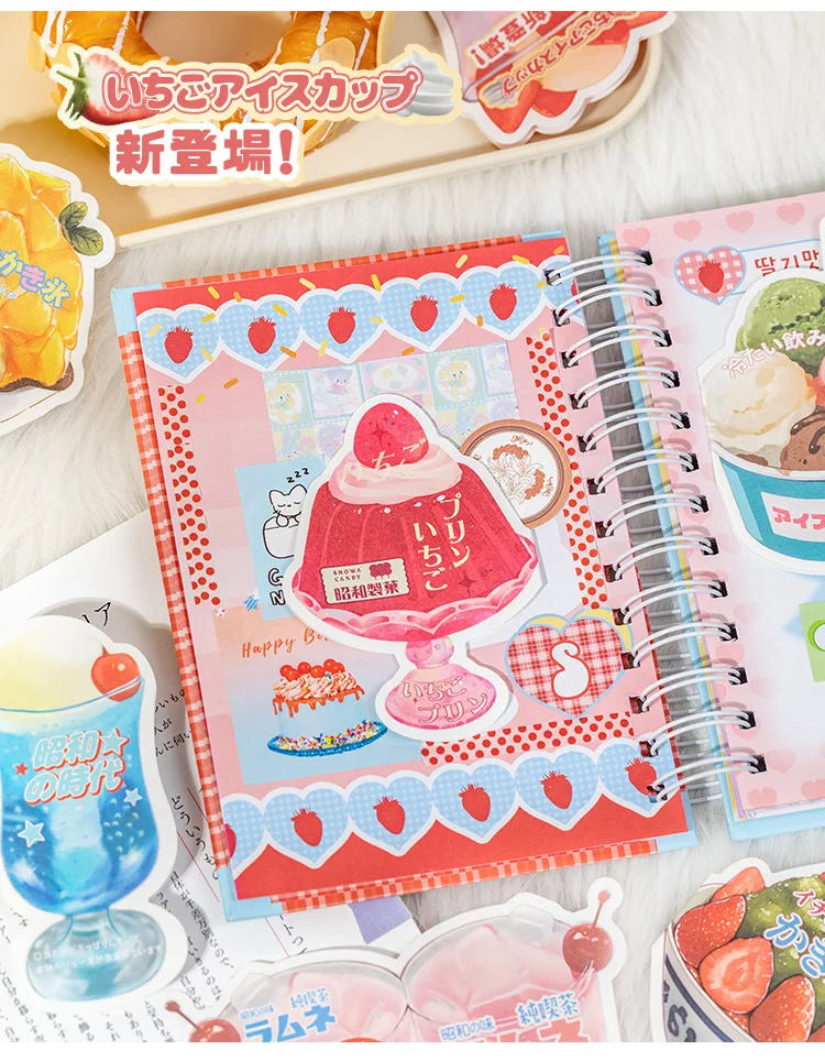 12 teile/los Memo Pads Material Papier Happy Tea Day buch Junk Journal Scrapbooking Hintergrund Dekoration – Detail 9
