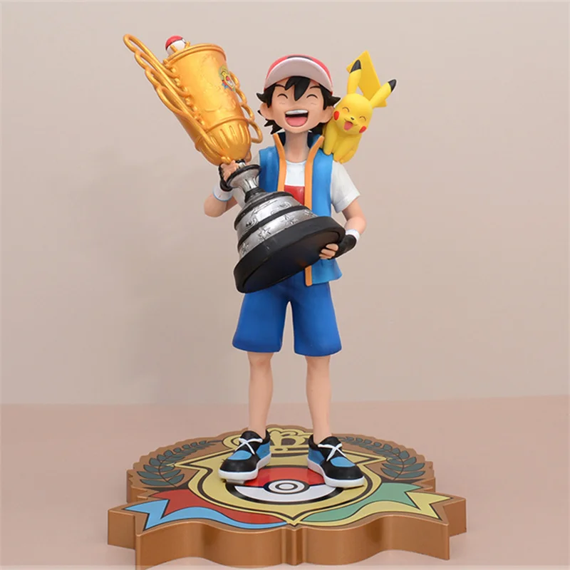 ポケモンコレクション,チャンピオン,漫画,PVC装飾品,26cm, 2024