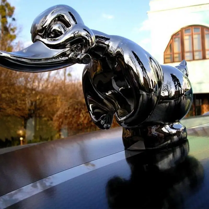 Fun Angry Duck Hood Ornament for Car Decoration