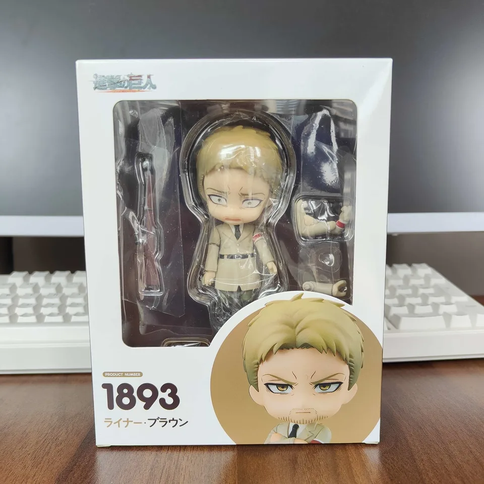 Anime Figure Attack on Titan #775 Erwin Smith #2002 Levi Ackerman