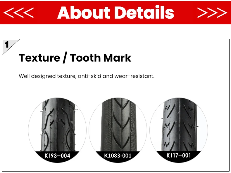 Description Picture 4 of itemKENDA 14 Inch Bicycle Tire 14*1.35 / 14*1.50 Smooth Tire For BMX/Foldable Bike 32-254 / 40-254 Foldable Bicycle Tire Rim 14 Tyre