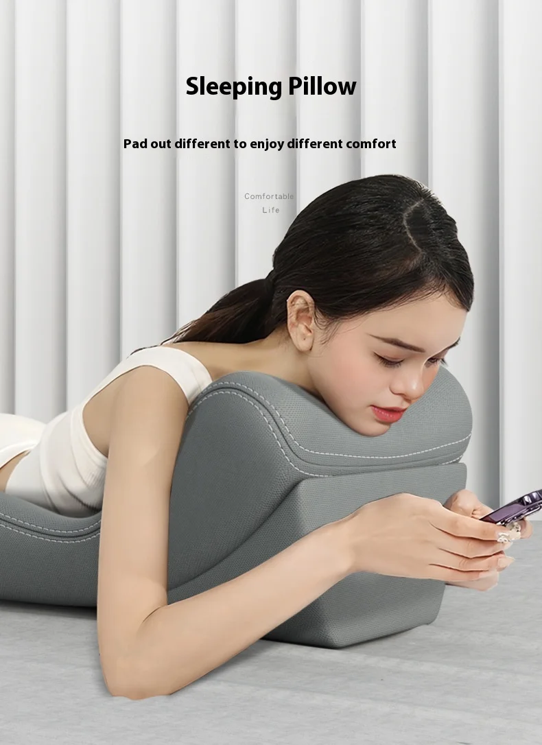 Adjustable Heating & Massage Back Support Pillow