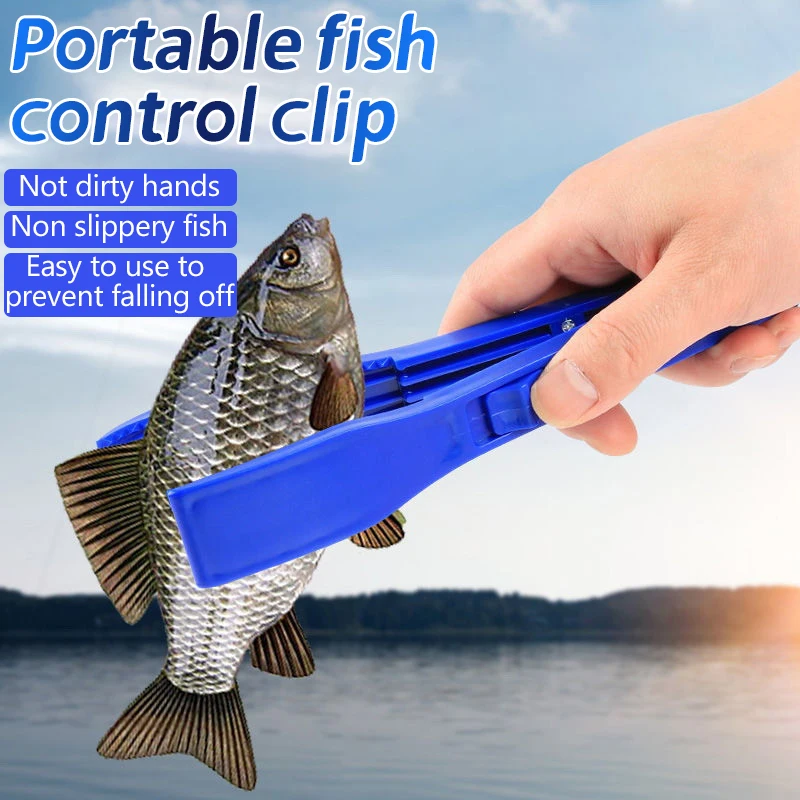 Fishing Body Grip Clamp Gripper Grabber With Lock Switch Multifunctional Fishing Fish Clip Hand Controller Tackle Tool
