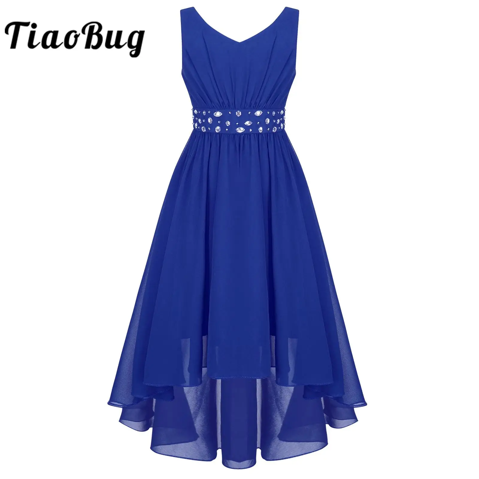 Vestidos Glamorosos Para Damas De Honor Junior Con Parte Superior De Lentejuelas Narciso