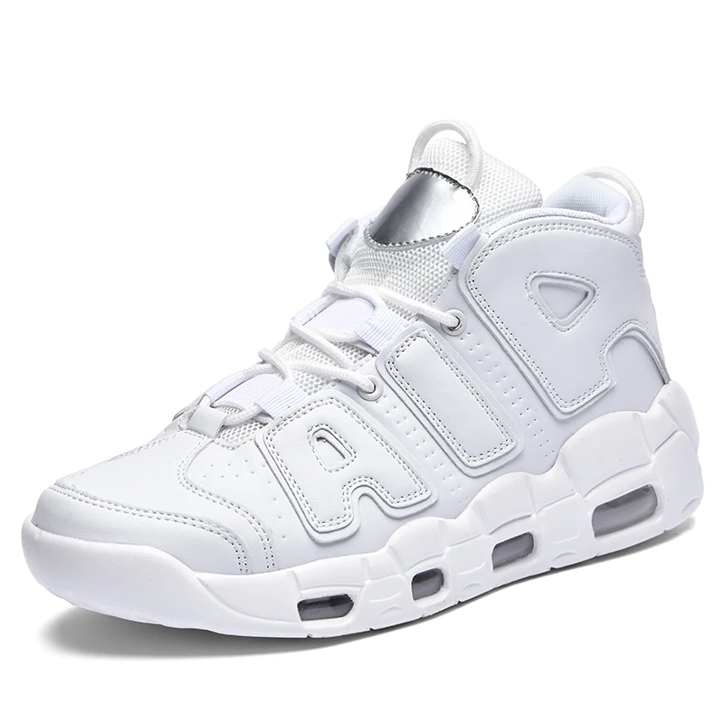 New style basketball shoes - high-top shock-absorbing air cushion sports shoes lightweight trendy shoes casual shoes for men 8