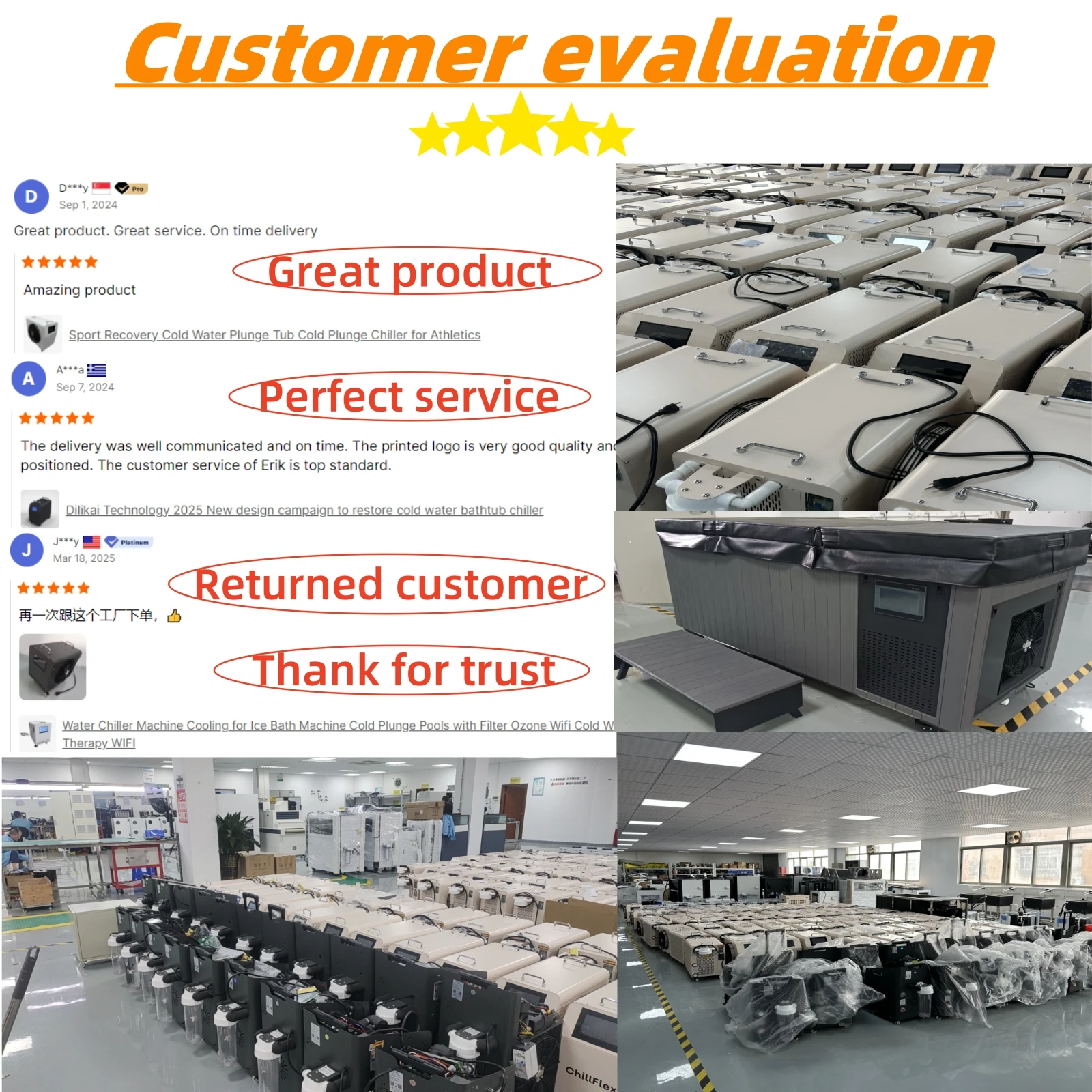 Cheap 0.3HP Customizable Athlete Fitness Recovery Water Chiller Ozone WIFI  APP