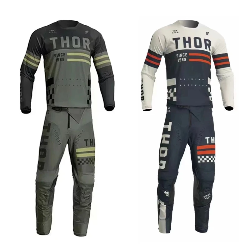 

2024 New Motorcycle Racing MX Cloth Competition Suit Motorcross Racing Riding Suit Set ATV Off-Road Vehicle Clothing Equipment