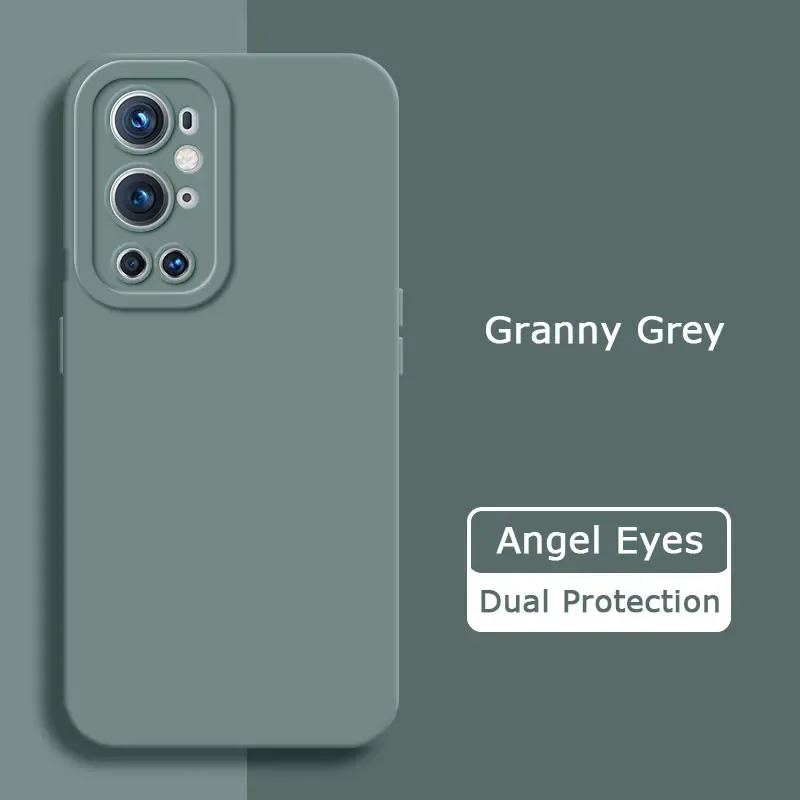 Square Liquid Silicone Angel Eyes Shockproof Soft Case - Durable Armor Phone Cover