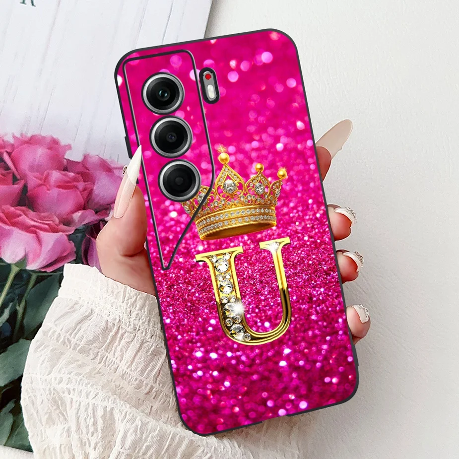 Luxury Letters Soft TPU Phone Case - Premium Cover