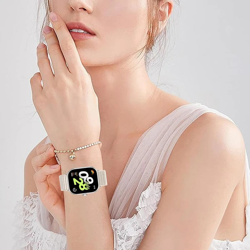 Breathable Nylon Loop Watch Strap - Simple Style