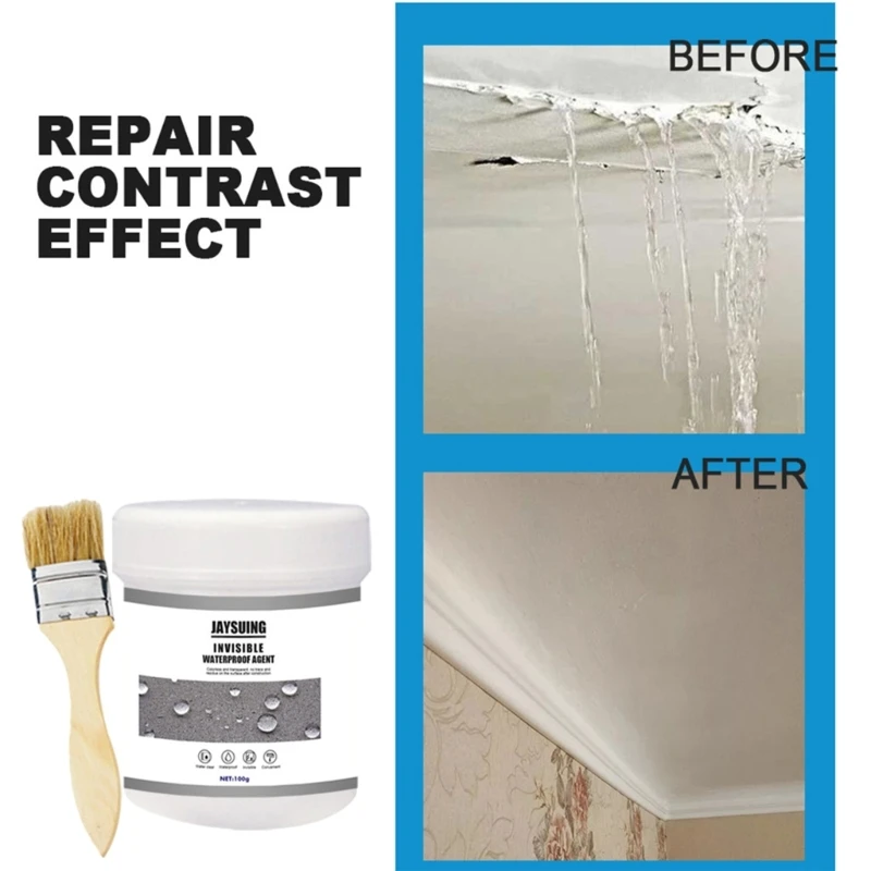 30/100G Sigillante Innovativo Paste Rivestimento In Poliuretano Colla Trasparente Impermeabile Per Pareti Per Casa