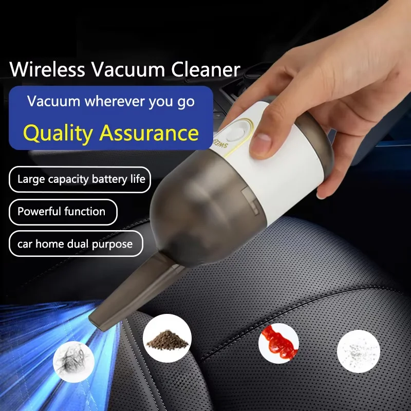 Car Vacuum Cleaner Multifunctional Household Cleaning Machine High-Power Handheld Wireless Office Carpet Cleaner Machine vacuum cleaner handheld vacuum cleaner wireless vacuum cleaner portable vacuum cleaner