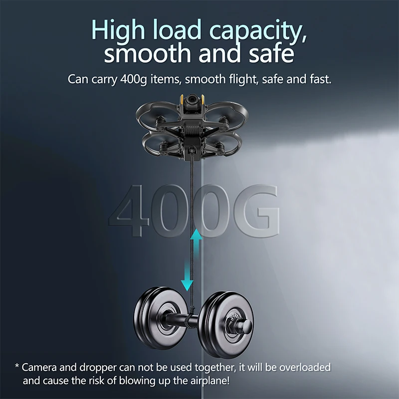 Boîte du Système Airdrop 12KM pour DJI Avata 2 avec accessoires inclus. Achetez le Système Airdrop 12KM pour DJI Avata 2 - Accessoire de Drone Essentiel.
