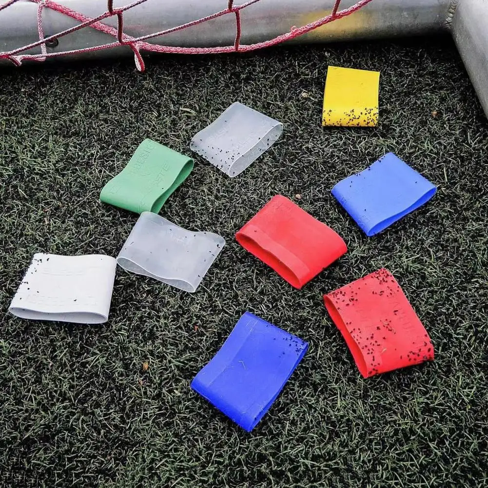Shin Guard Pads Soccer Shin Guard Straps Silicone Elastic Fixing Anti-Slip Strap for Leg