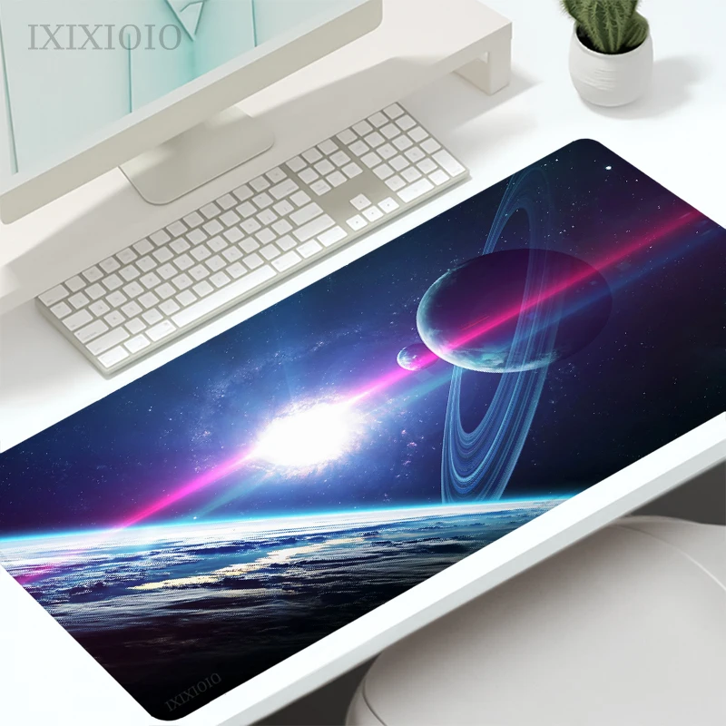 Cosmic Sky Mouse Pad Large Gamer Keyboard Office Accessories for Desk  Gadgets Pc Cabinet Games Computer Desks Support Laptop - AliExpress