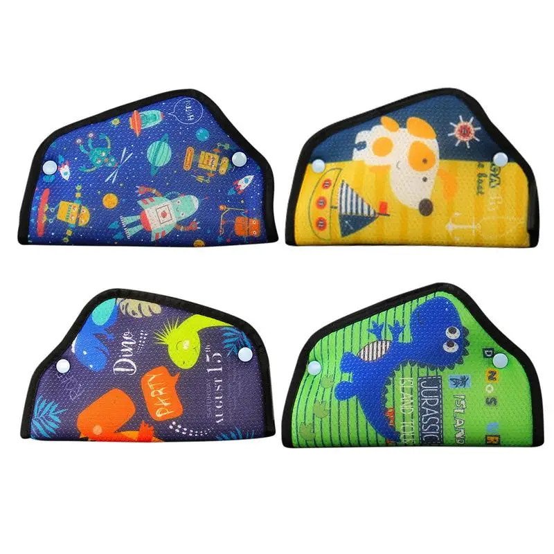 

Car Seat Belt Adjustment Holder Seatbelt Padding Cover for Baby Child Kids Anti-Neck Safety Shoulder Positioner Shoulder Pad Kit