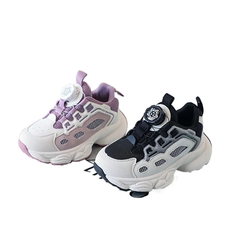 

Children Shoes Casual Sneaker Kids Girls Boys Sport Shoes Pink Black Toddler Shoes for Girls Breathable Tennis Infantis