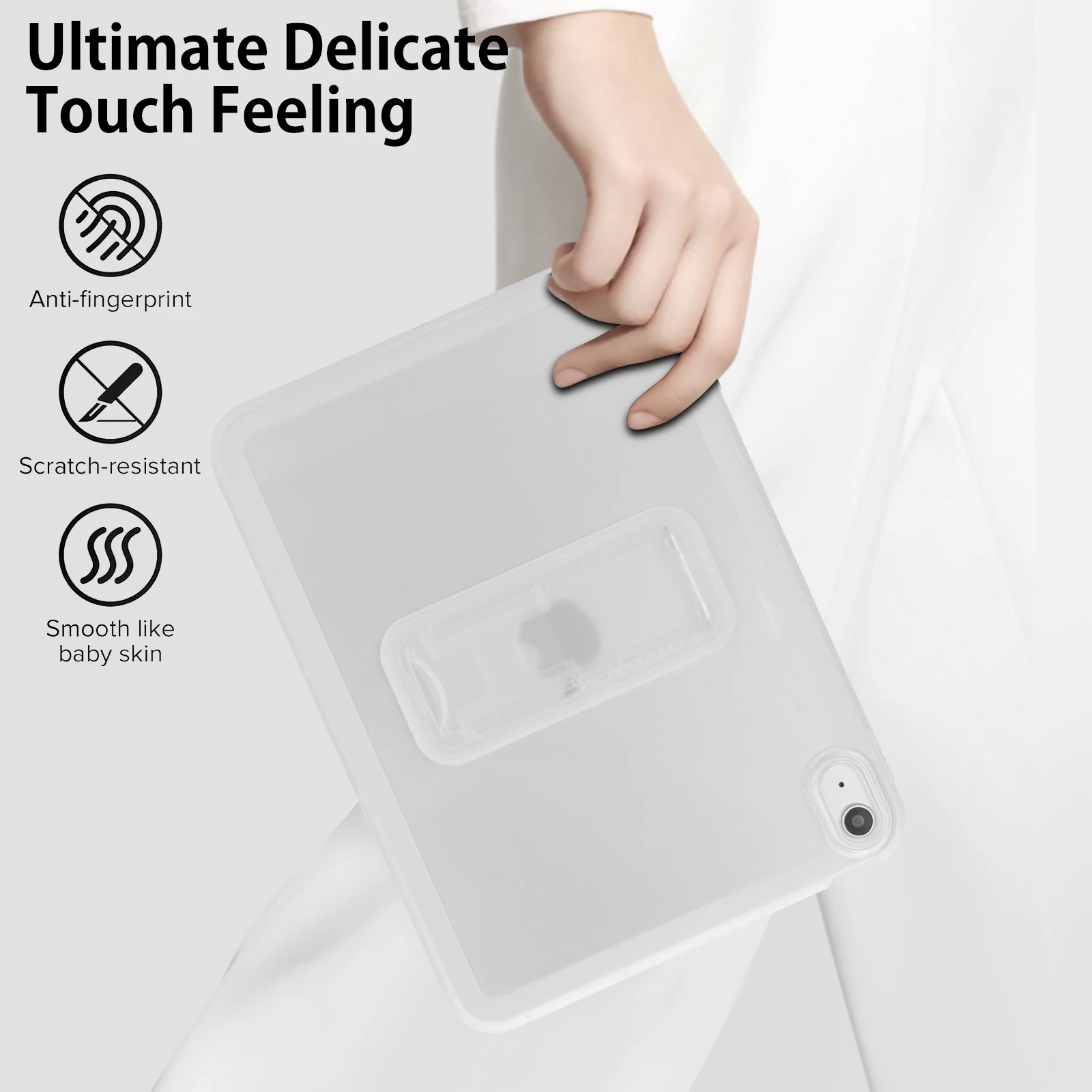 Universal Protective Back Cover Case with Built-in Stand